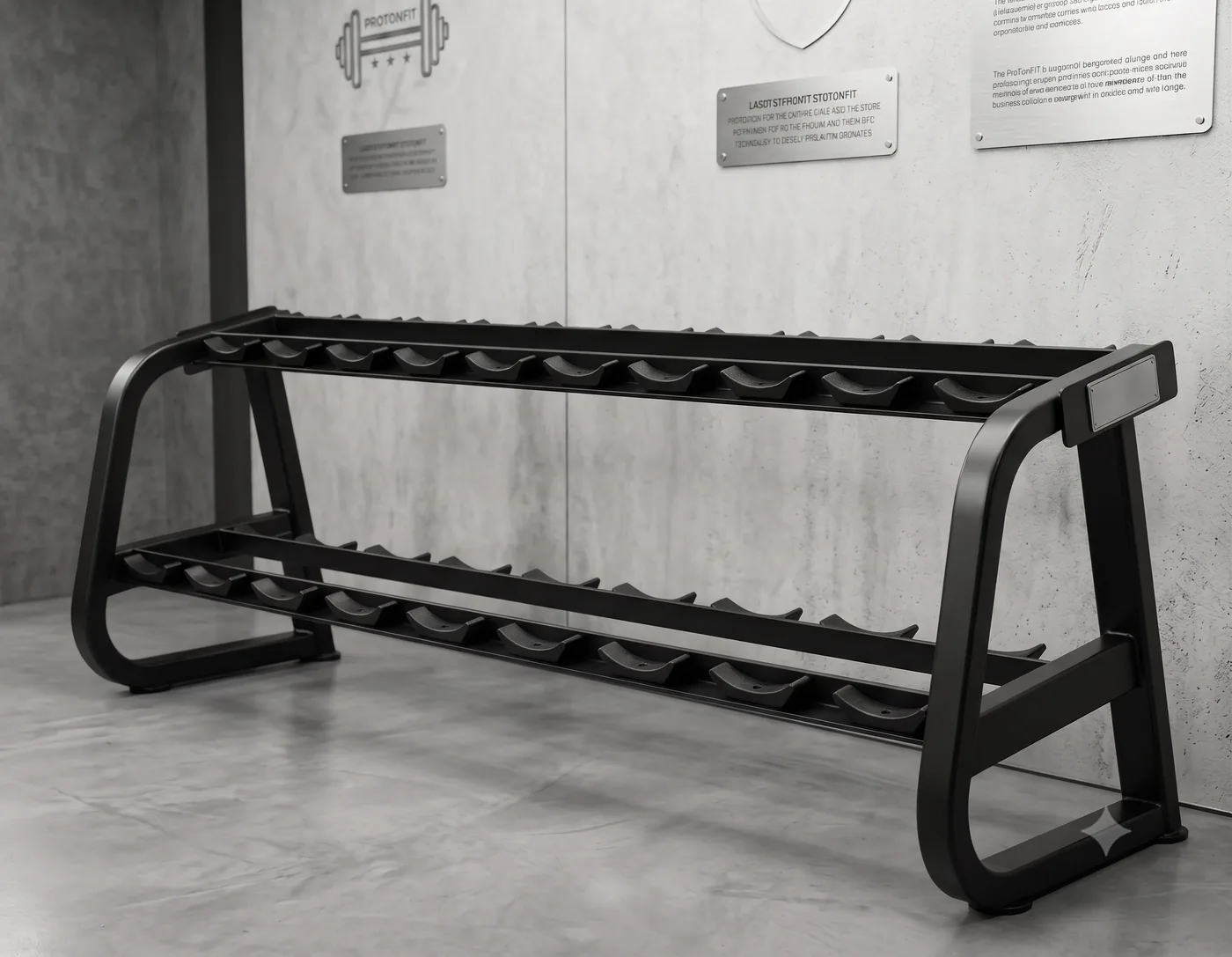Suporte para 20 Halteres