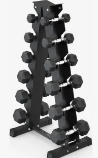 Kit Dumbell Sextavado de 01 Até 10Kg